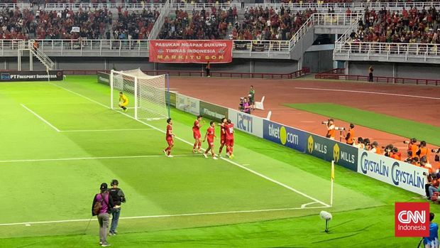 Timnas Indonesia vs Turkmenistan CNN Indonesia/ Farid Rahman