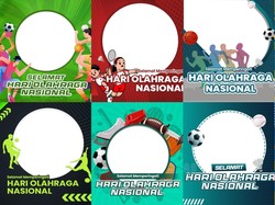 25 Twibbon Hari Olahraga Nasional 2023 Keren Buat Status Sosmed