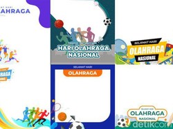 25 Twibbon Hari Olahraga Nasional (Haornas) 2023 Gratis Terbaru