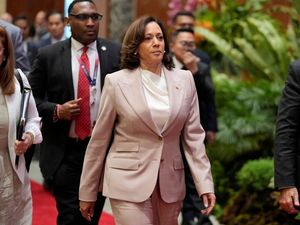 Kantongi Dukungan Biden, Kamala Harris Yakin Kalahkan Trump di Pilpres AS Kantongi Dukungan Biden, Kamala Harris Yakin Kalahkan Trump di Pilpres AS