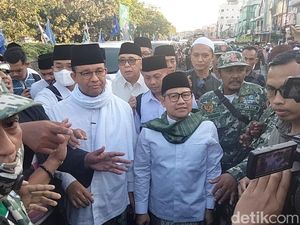 Anies Umpamakan Ia dan Cak Imin Jembatan Emas Menuju Kesejahteraan