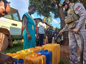 FPU Indonesia Salurkan Air Bersih ke Warga di Afrika FPU Indonesia Salurkan Air Bersih ke Warga di Afrika