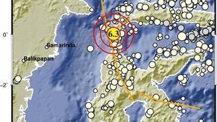 Gempa M 6,3 Donggala