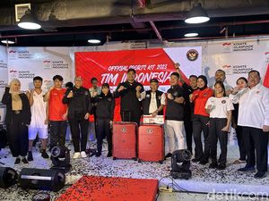 Jelang Asian Games 2023, Tim Indonesia Launching Jersey Baru Jelang Asian Games 2023, Tim Indonesia Launching Jersey Baru