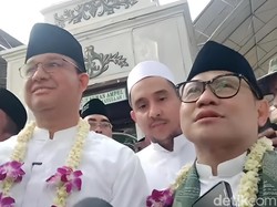 Anies-Cak Imin Ogah Komentari Ganjar Muncul di Tayangan Azan Stasiun TV