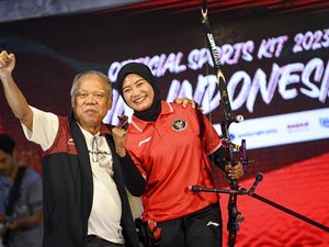 Penampakan Seragam Tim Indonesia untuk Asian Games Hangzhou