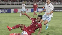 Tampil di hadapan belasan ribu suporternya, Timnas Indonesia tampil trengginas.