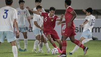 Laga Timnas Indonesia U-23 menghadapi Taiwan U-23 pada babak kualifikasi Piala Asia U-23 ini dihelat di Stadion Manahan Solo, Sabtu (9/9/2023) malam. 