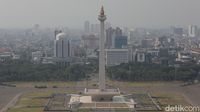 Potret Kota Jakarta Berselimut Polusi