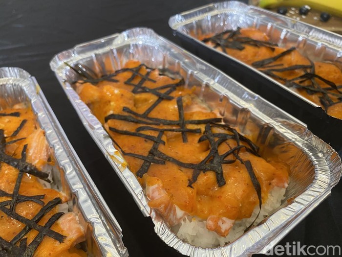Cara membuat salmon mentai ala chef Muto