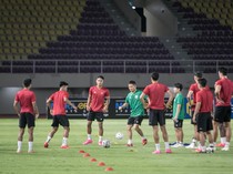 Semangat Latihan Timnas U-23 Jelang Kualifikasi Piala Asia