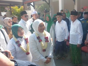 Waketum PKB Ida Fauziyah Ziarah ke Makam Sunan Bonang di Tuban Jatim