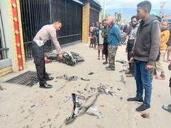 2 Pelaku Jambret di Wamena Dilarikan ke RS gegara Tabrak Mobil Saat Kabur
