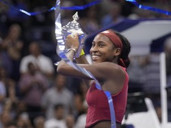 Coco Gauff Kalahkan Sabalenka, Rebut Titel Juara US Open 2023
