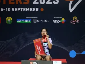 Ester Nurumi Juara Lagi, Taufik Hidayat Sebut Diamond Ester Nurumi Juara Lagi, Taufik Hidayat Sebut Diamond