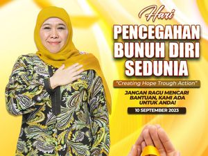 Gubernur Khofifah Ajak Masyarakat Lakukan Aksi Nyata Cegah Bunuh Diri Gubernur Khofifah Ajak Masyarakat Lakukan Aksi Nyata Cegah Bunuh Diri