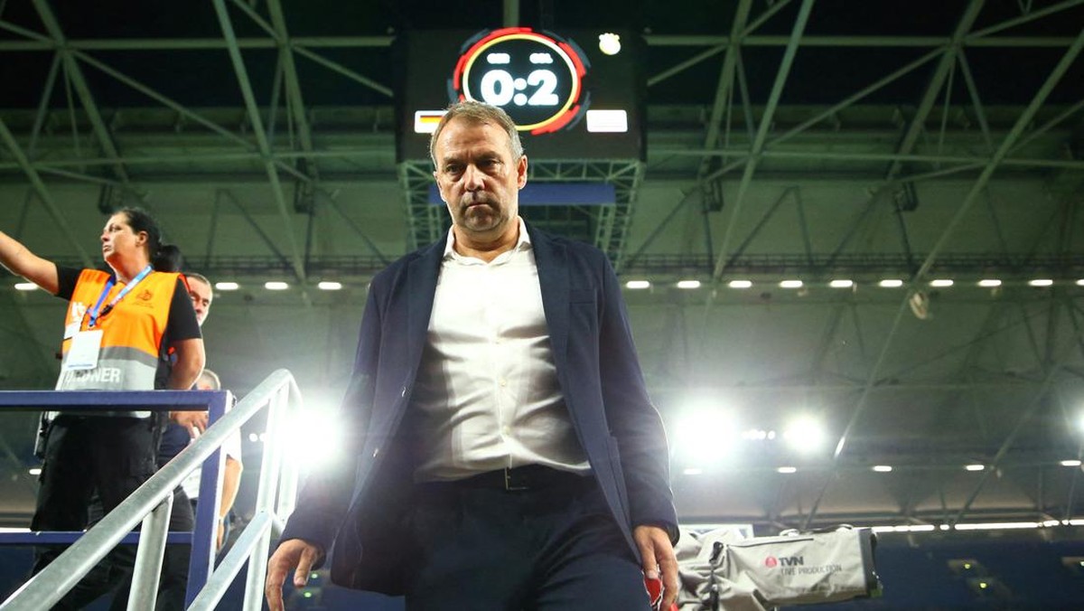 Hansi Flick dipecat Timnas Jerman (REUTERS/THILO SCHMUELGEN)