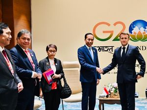 Bertemu Macron, Jokowi Apresiasi Prancis soal Tindak Pelecehan Simbol Agama Bertemu Macron, Jokowi Apresiasi Prancis soal Tindak Pelecehan Simbol Agama