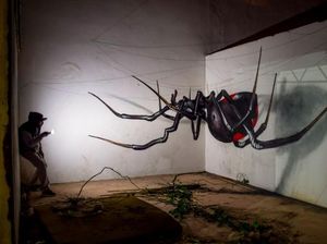 Aneka Gambar 3D di Jalanan, Bikin Mata Terkecoh Aneka Gambar 3D di Jalanan, Bikin Mata Terkecoh