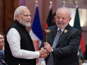 India Serahkan Kepemimpinan G20 ke Brasil India Serahkan Kepemimpinan G20 ke Brasil