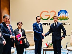 Temui Macron di G20, Jokowi Tagih Realisasi Investasi Prancis Temui Macron di G20, Jokowi Tagih Realisasi Investasi Prancis
