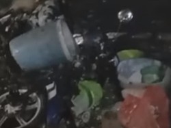 2 Remaja di Makassar Tabrak Warung Makan Usai Gagal Freestyle Motor