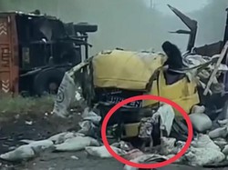 Balita Keluar dari Truk Usai Kecelakaan di Lampung, Ini 4 Hal Diketahui