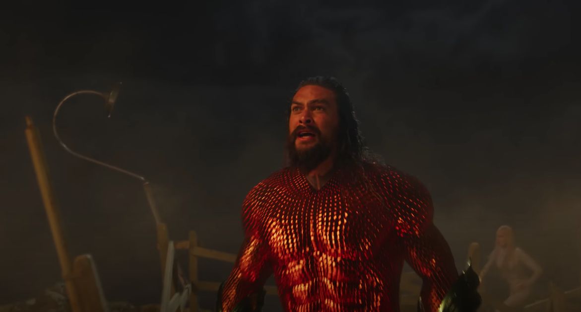 Cuplikan adegan di film Aquaman and the Lost Kingdom.