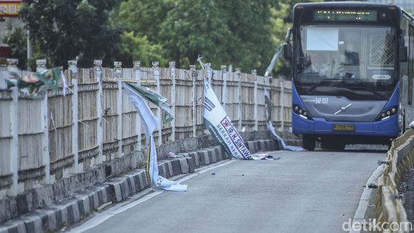 Belum Masa Kampanye, APK Parpol Rusak