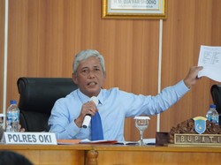 Bupati Iskandar Tetapkan Status Tanggap Darurat Karhutla di OKI