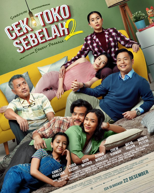 Film Laura Basuki, Cek Toko Sebelah 2 (2022)/ Foto: Starvision Plus