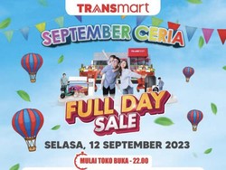 Program Full Day Sale Hadir Lagi di Transmart, Ada Diskon hingga 70 Persen
