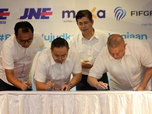 JNE-Moxa Sinergi Hadirkan Layanan Pembiayaan JNE-Moxa Sinergi Hadirkan Layanan Pembiayaan