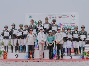 Sumatra Selatan Raih Dua Medali di Hari Pertama Kejurnas Berkuda 2023