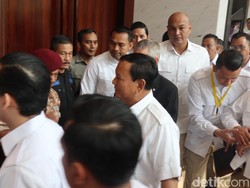 Prabowo Hadiri Konsolidasi Akbar Gerindra di Jawa Barat