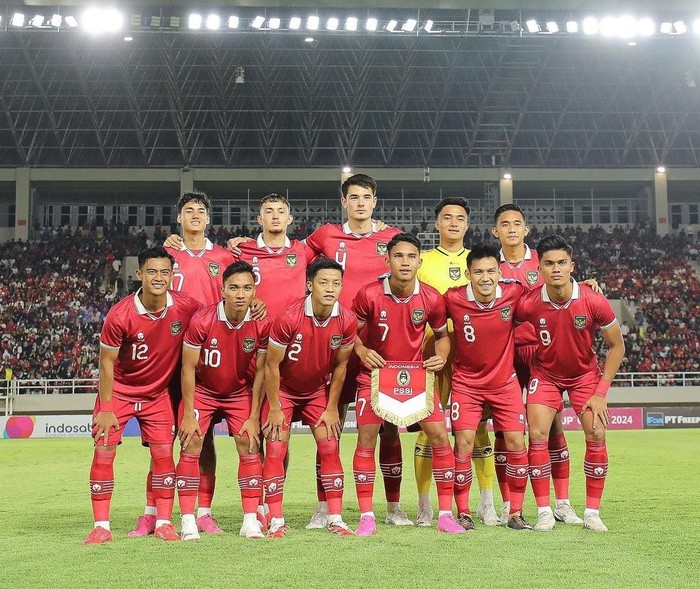 Line Up Timnas Indonesia U-23 di Kualifikasi Piala Asia U-23.