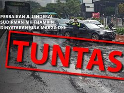 Before-After Perbaikan Jl Sudirman-Thamrin yang Dinyatakan DKI Selesai