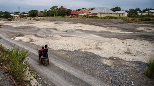 Kekeringan, Pertambangan Pasir Rakyat di Palu Terhenti