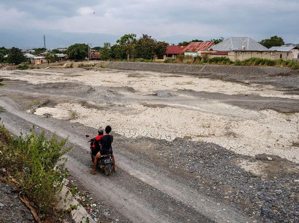 Kekeringan, Pertambangan Pasir Rakyat di Palu Terhenti