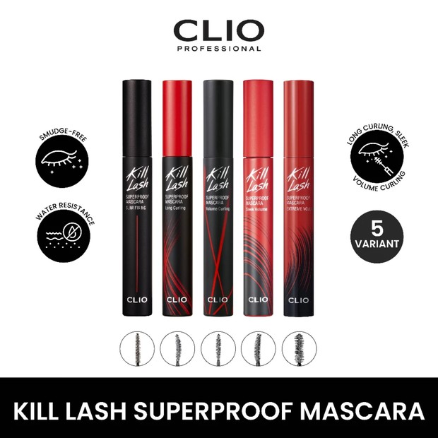 Potret produk CLIO Kill Lash Superproof Mascara