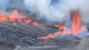 Lagi, Gunung Berapi Kilauea di Hawaii Kembali Meletus