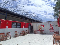 Angin Kencang Terjang SMK Laniang Makassar, 4 Ruang Kelas Rusak