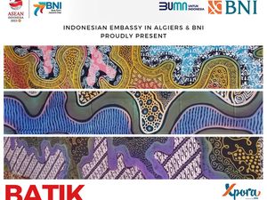KBRI Alger Apresiasi Dukungan BNI pada Gelaran Pameran Batik in Algiers