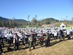 Diikuti 6.500 Peserta, Jambore PKK Kabupaten Bandung Cetak Sejarah