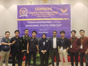 Gelar Seminar, Fraksi NasDem MPR Bahas Politik Beretika dalam Pemilu
