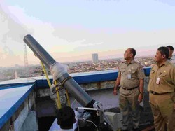 Kantor Walkot Jakbar Pasang Water Mist Atasi Polusi, Minta Swasta Contoh