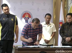Menpora-Ketum PSSI Teken Kerja Sama Bantuan Rp 399,5 M untuk Piala Dunia U-17
