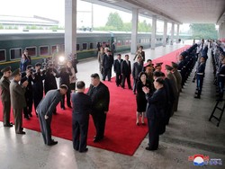 Kim Jong Un Berangkat dari Korut ke Rusia dengan Kereta Api