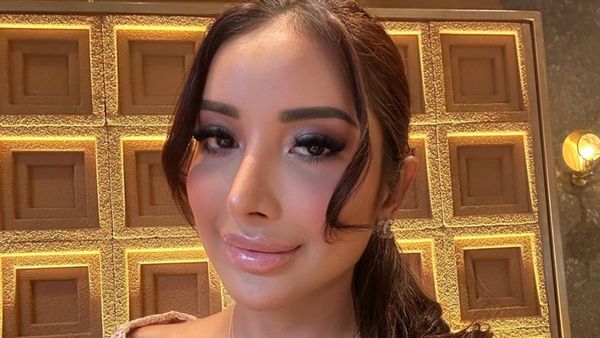 8 Potret Millen Cyrus di Acara Mitoni Aurel Hermansyah, Wajahnya Bikin Salfok