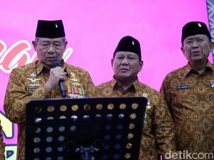 Momen Akrab SBY-Prabowo Nyanyi Bareng Wiranto hingga Hendropriyono